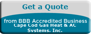 Cape Cod Gas Heat & AC Systems, Inc. BBB Business Review